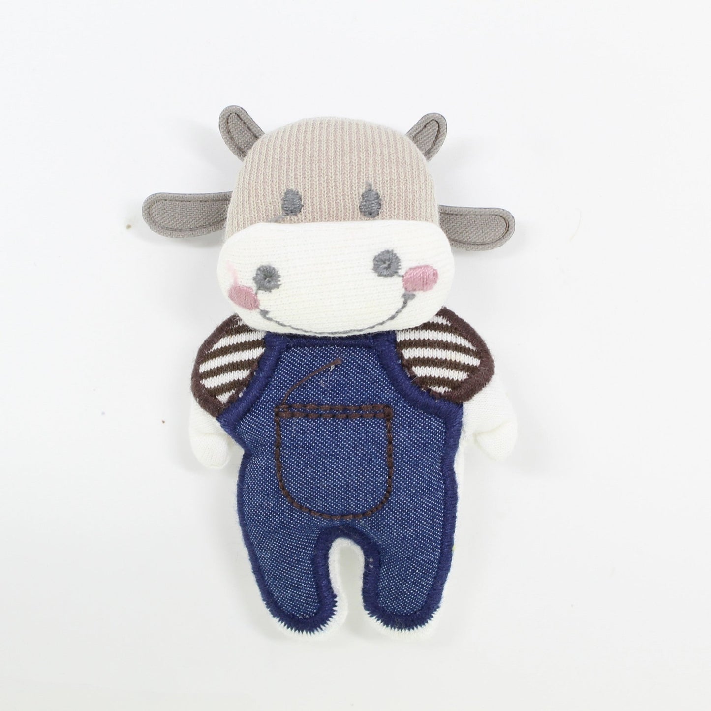 Handmade-Cloth-Cow-Brooch-05