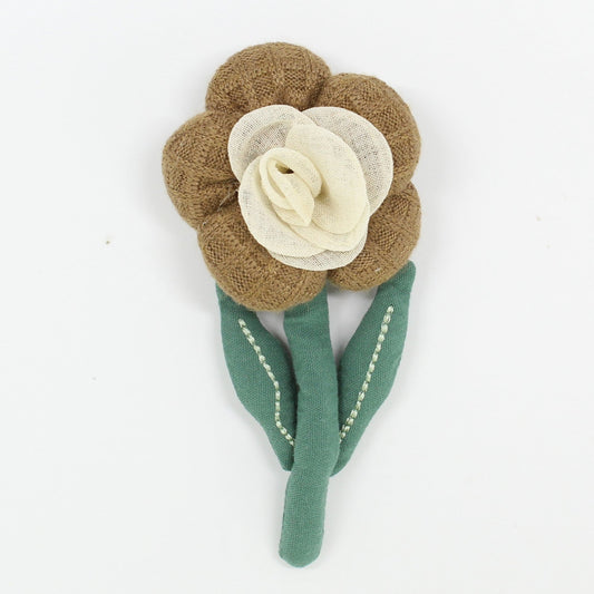 Handmade-Cloth-Flower-Stem-Brooch-01