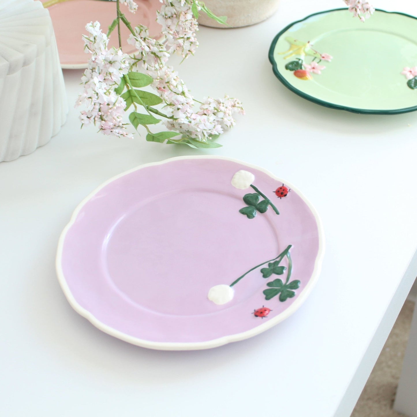 IMG_5687-Faye_Handpainted_Stoneware_Dessert_Plate-Lilac_Garden_Mint-03