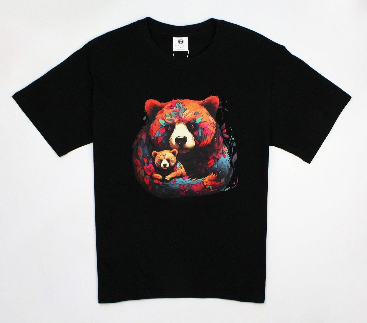Mother & Cub Bear Graphic Unisex T-Shirt – Gift or Family Matching Tee