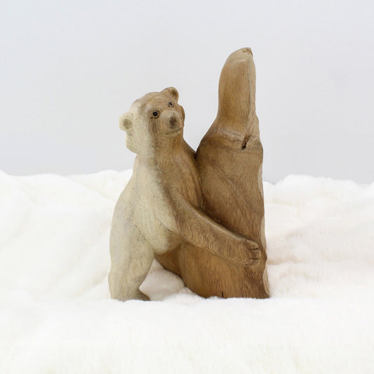 Polar-Bear-Climate-Change-Wood-Sculpture-001