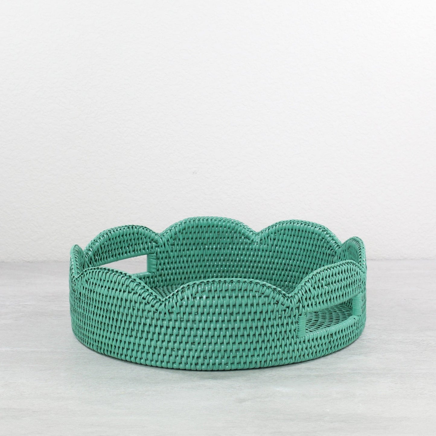 Round_Scalloped_Rattan_Tray-Sustainable_Home_Organizing-Medium-Sea_Glass-005