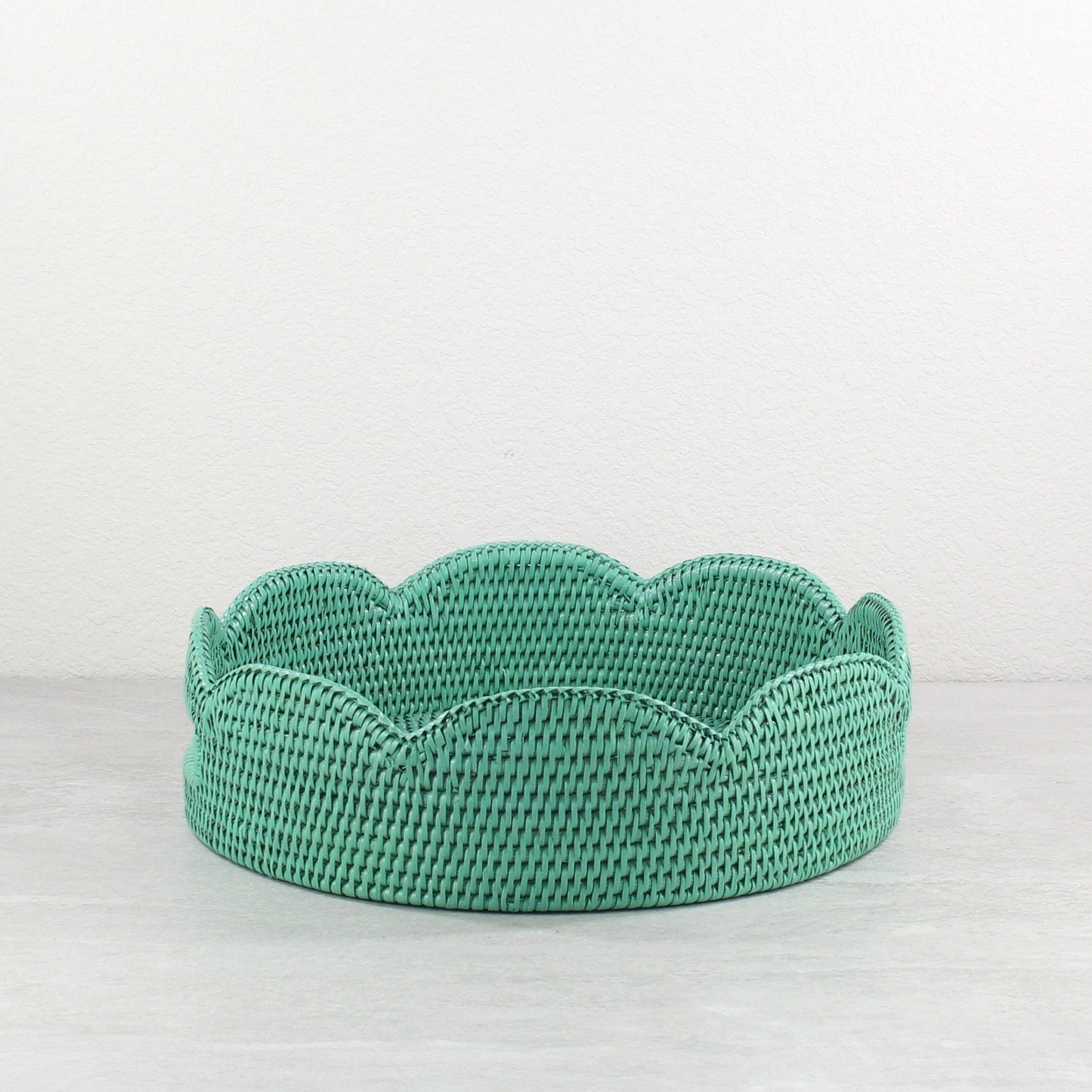 Round_Scalloped_Rattan_Tray-Sustainable_Home_Organizing-Medium-Sea_Glass-007