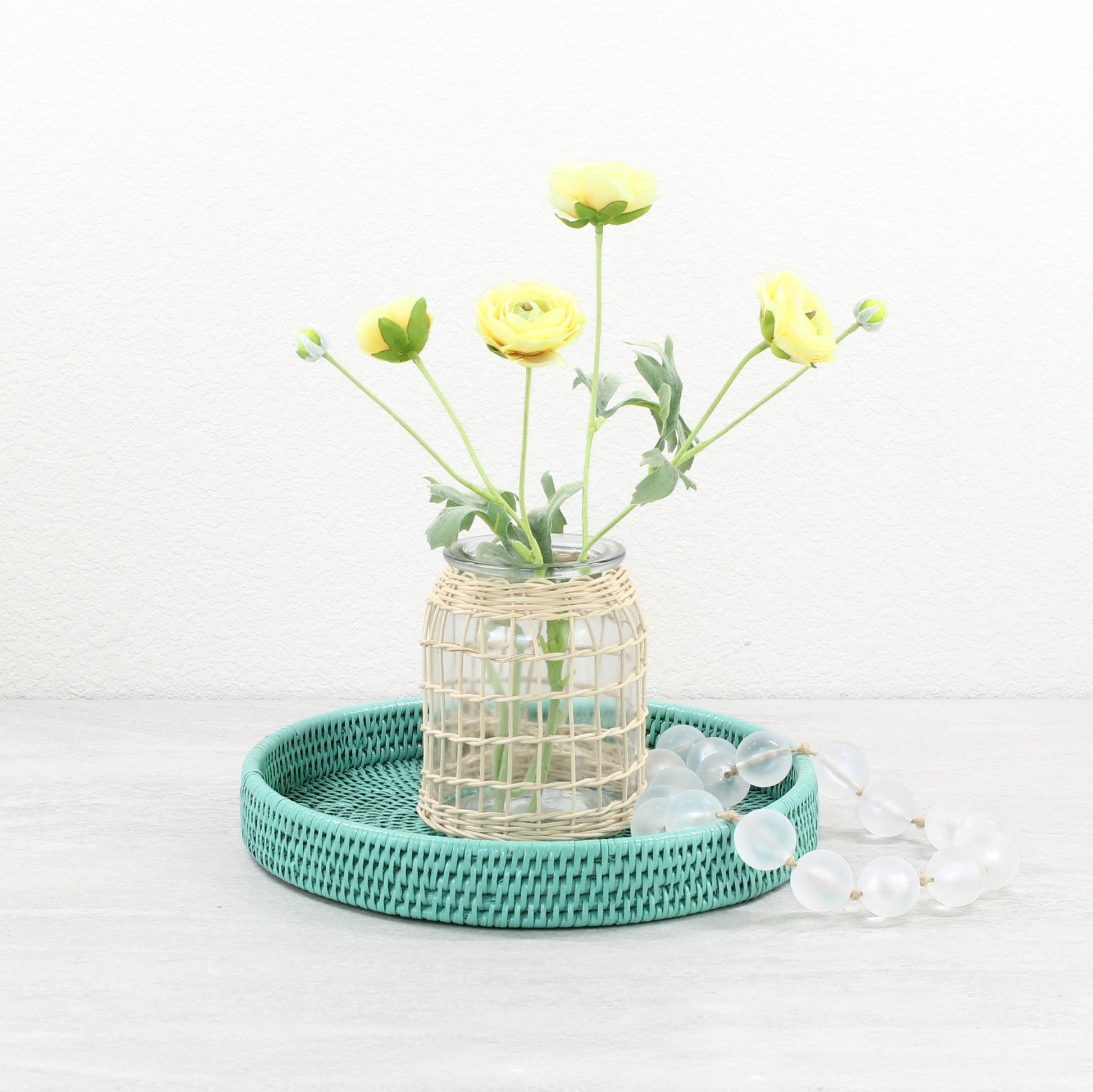 Tight_Woven_Round_Rattan_Tray-Sustainable_Home_Organizing-Sea_Glass-Small-01