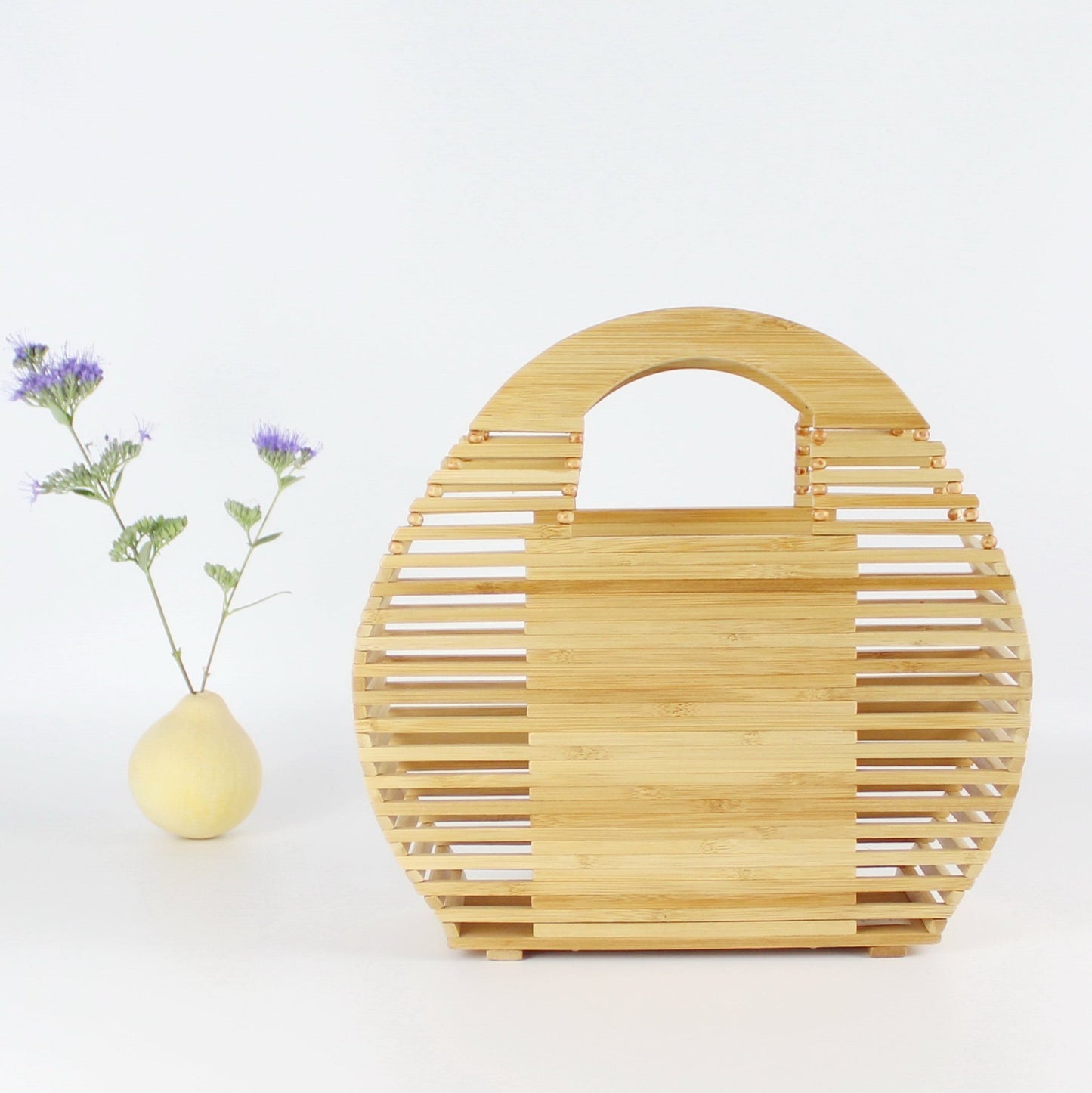 Bamboo Woven Bag - Eco Handcraft store