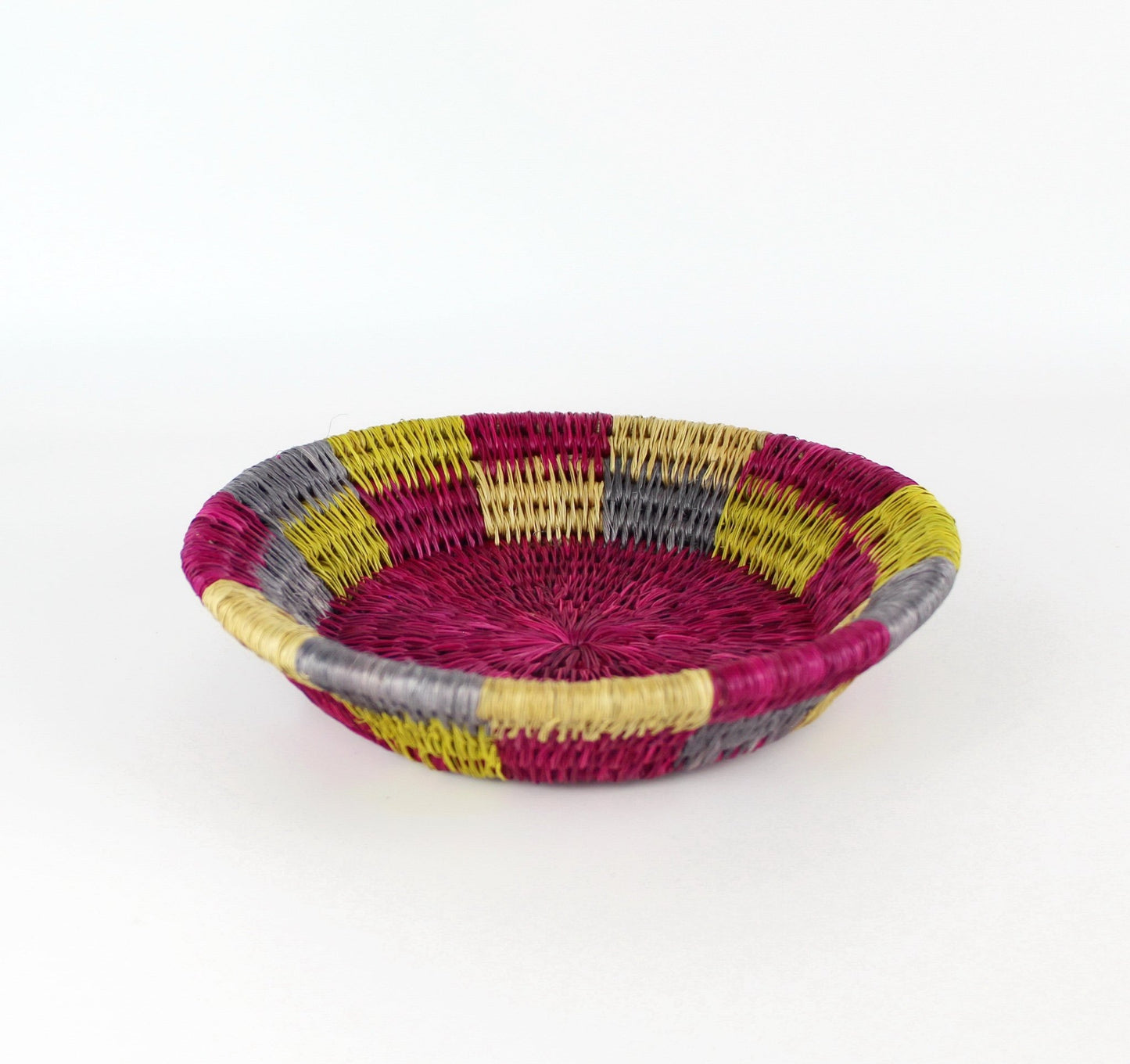 Hand Woven Nesting Bowl-8 in - Eco Handcraft store