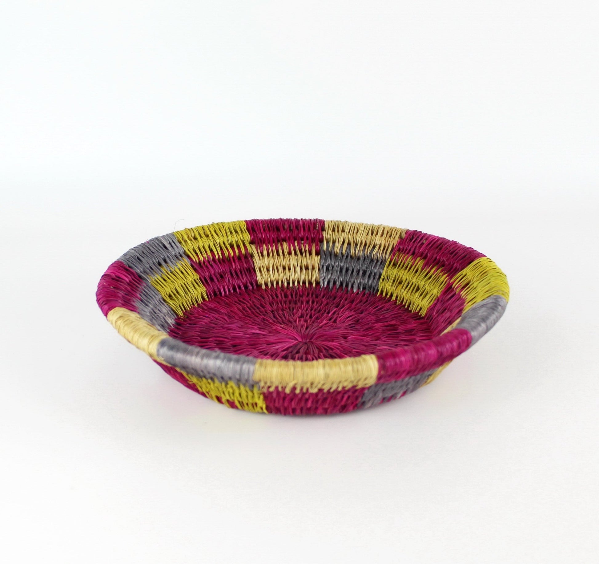 Hand Woven Nesting Bowl-8 in - Eco Handcraft store