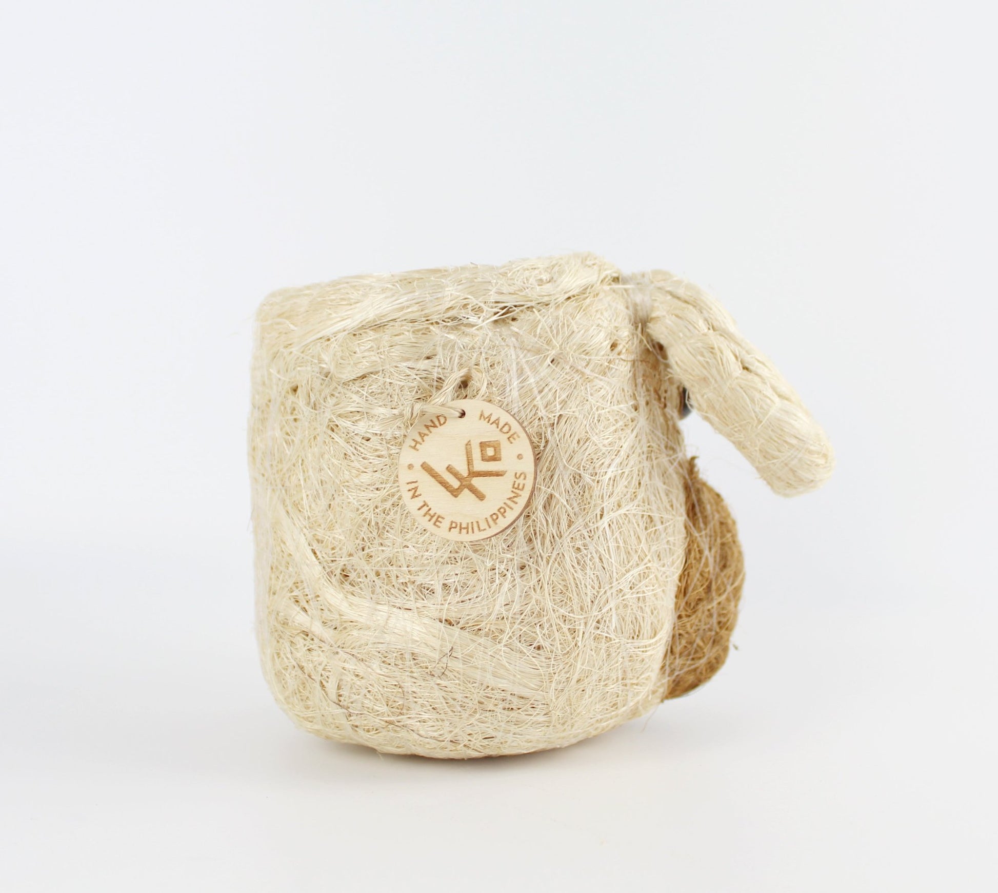 Handmade Coco Coira Animal Planter- Mini Pot Dog - Eco Handcraft store