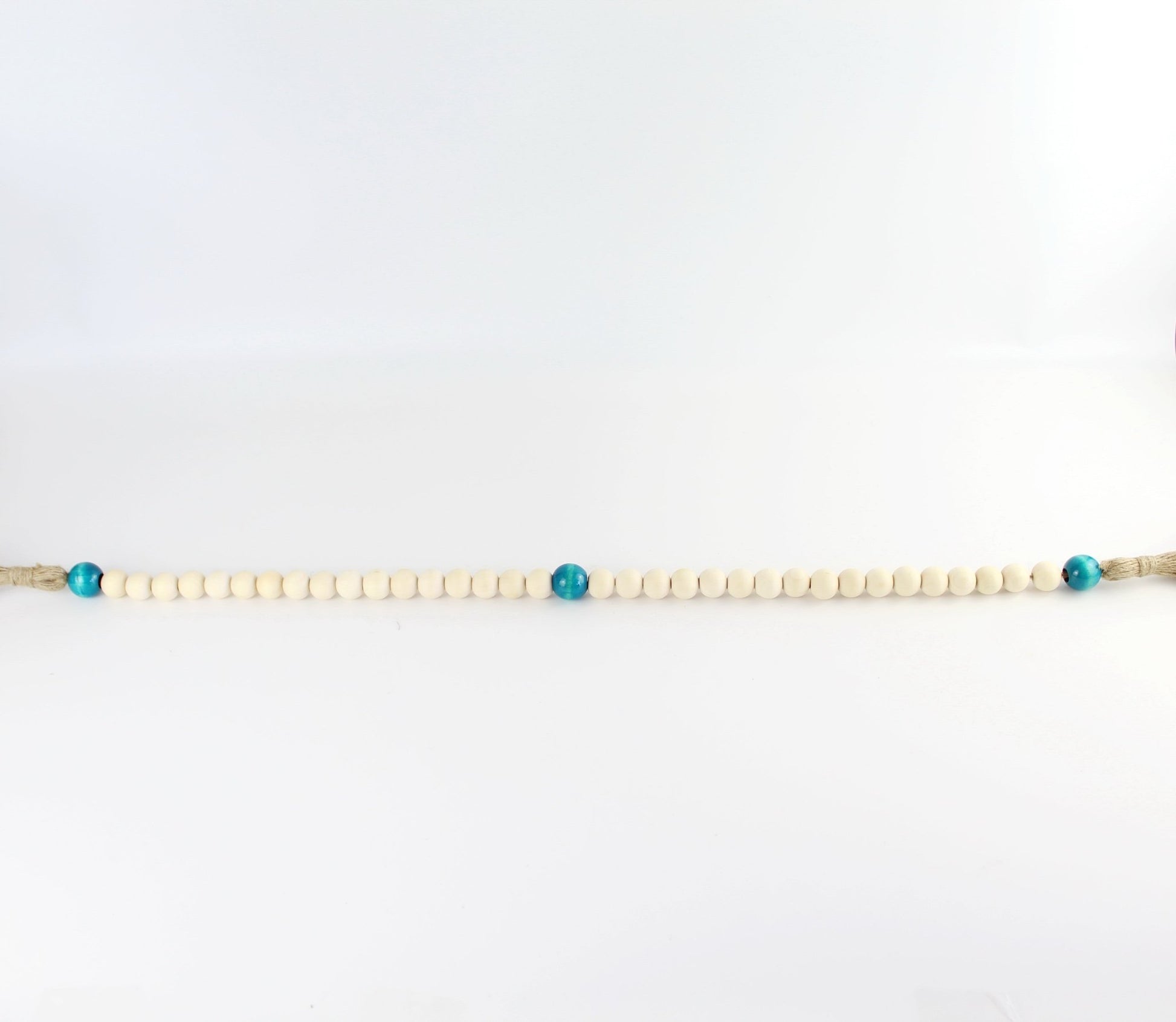 Isla Handmade Wood Beaded Garland - Eco Handcraft store