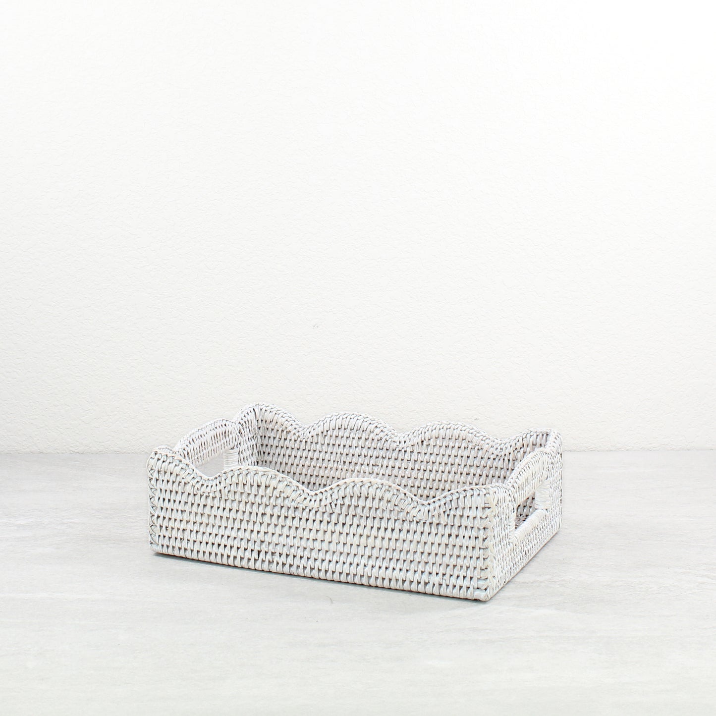 Whitewash Rattan Décor Collection for Small Spaces