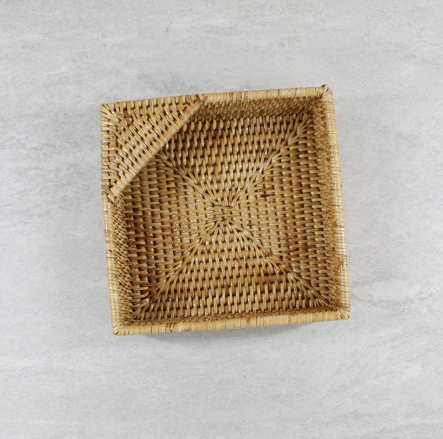 Rattan Square Napkin Holder