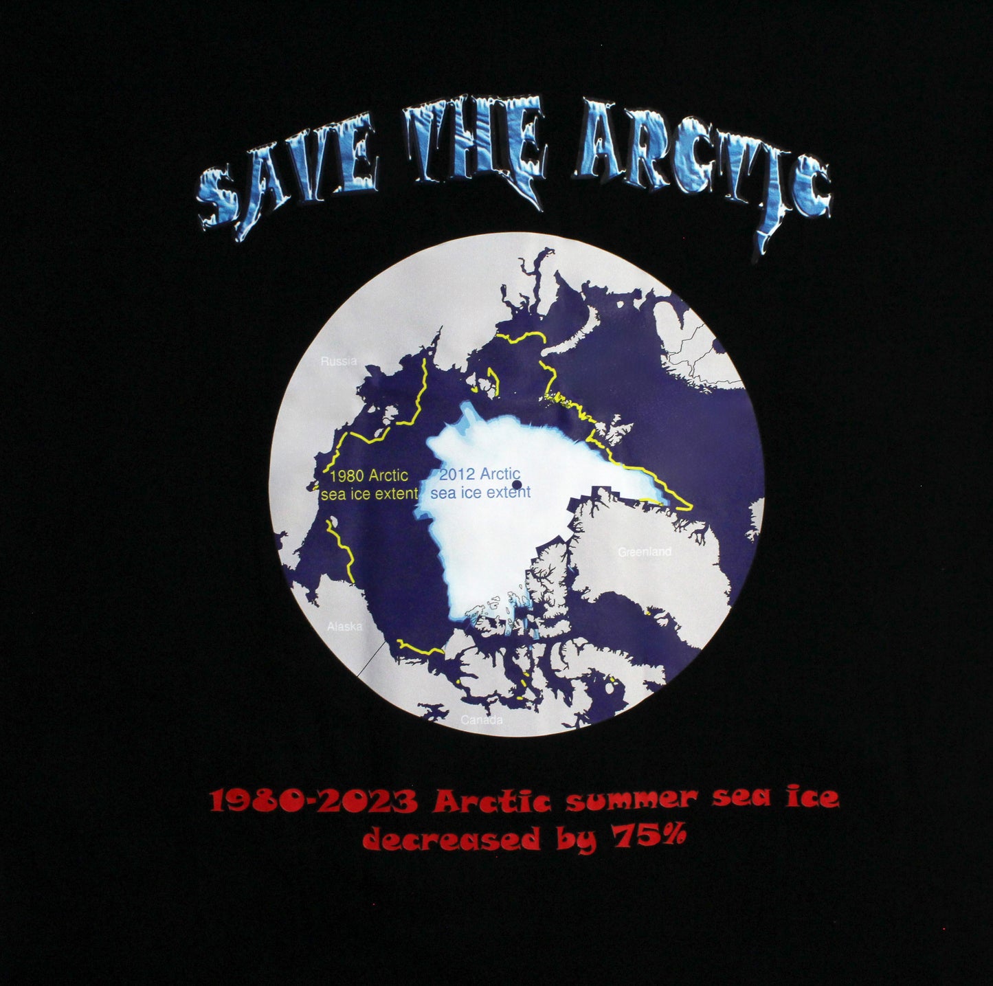 Arctic Awareness Tee: Stylish Climate Change Advocacy