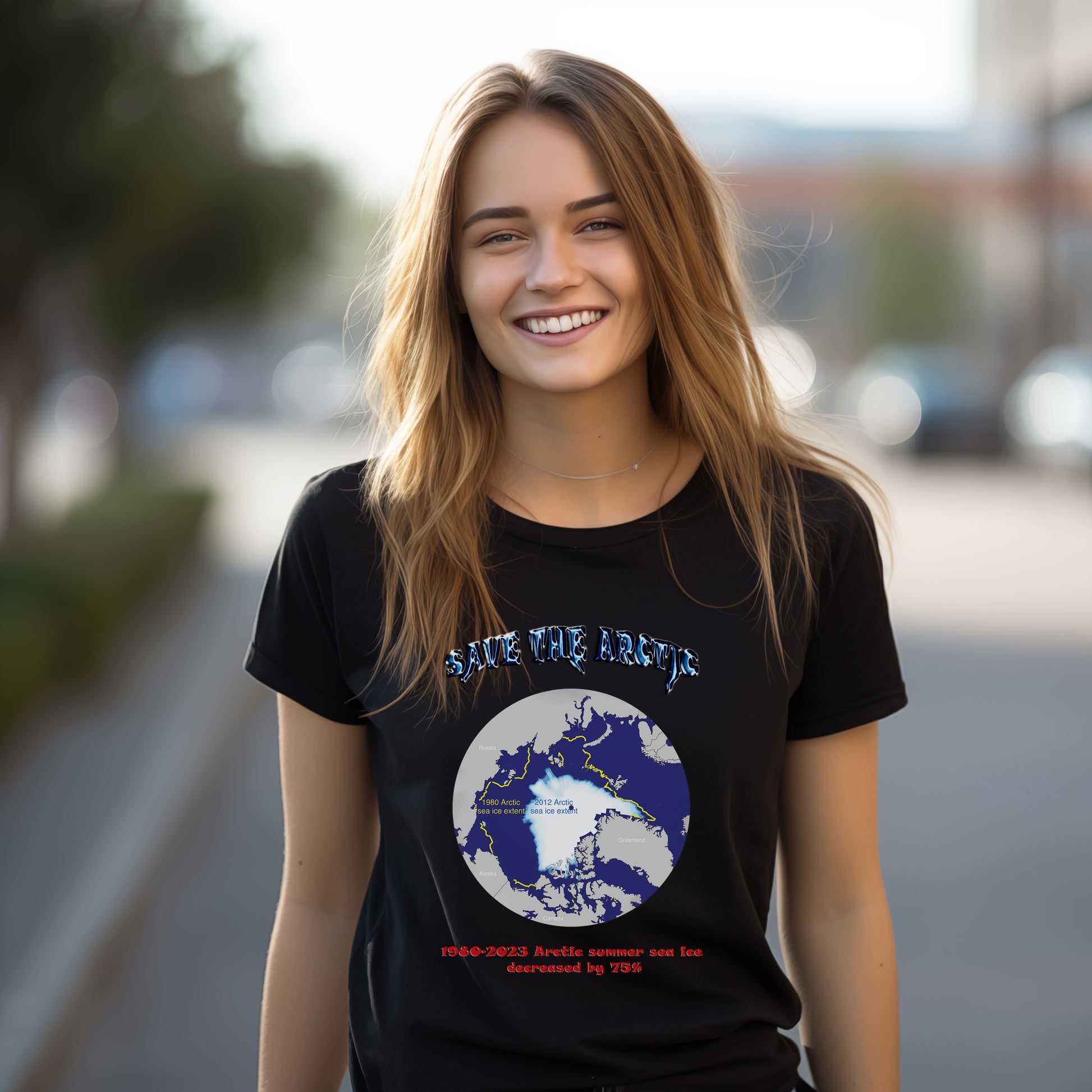 Arctic Awareness T-shirt-Climate Change-Global Warming-1