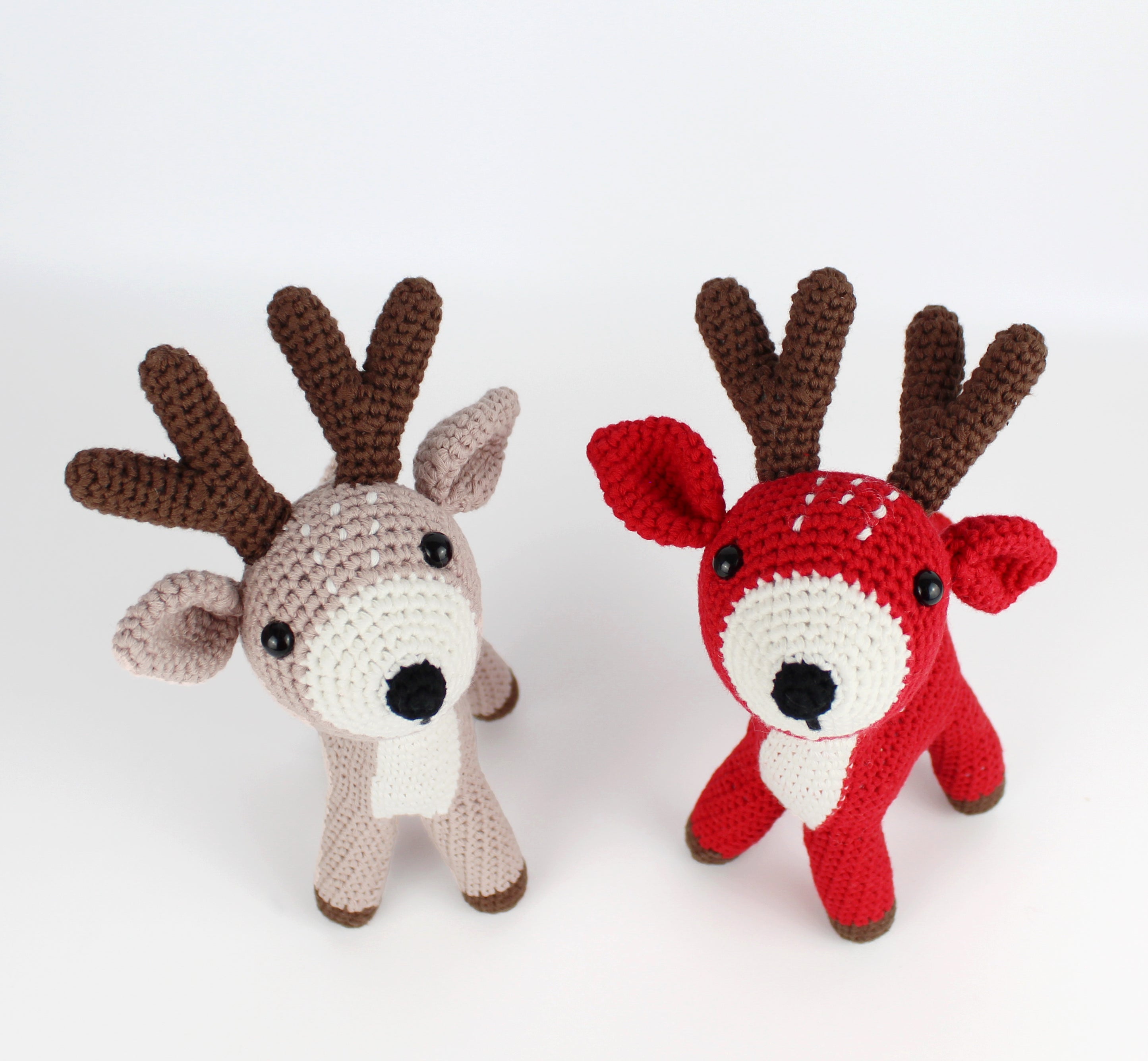 Crochet Deer Amigurumi - Handmade Animal Toy – Eco Handcraft store