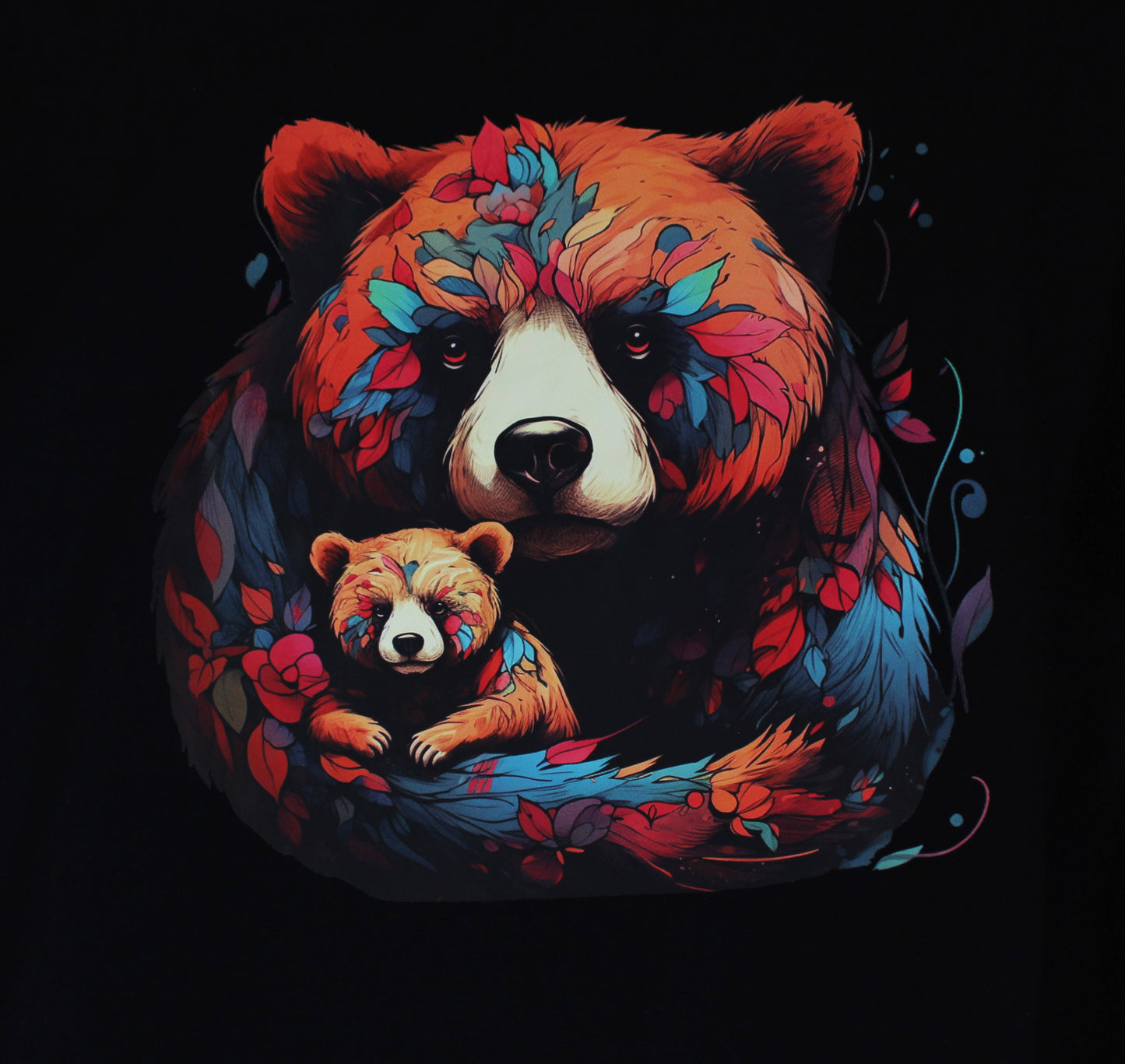 Mother Bear & Cub T-Shirt: Arctic Conservation Awareness