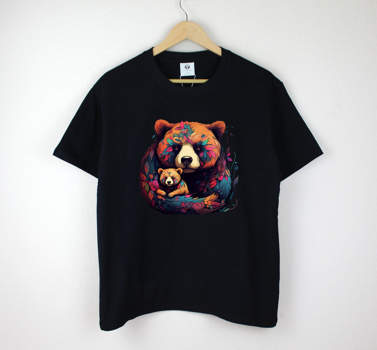 Mother Bear & Cub T-Shirt: Arctic Conservation Awareness