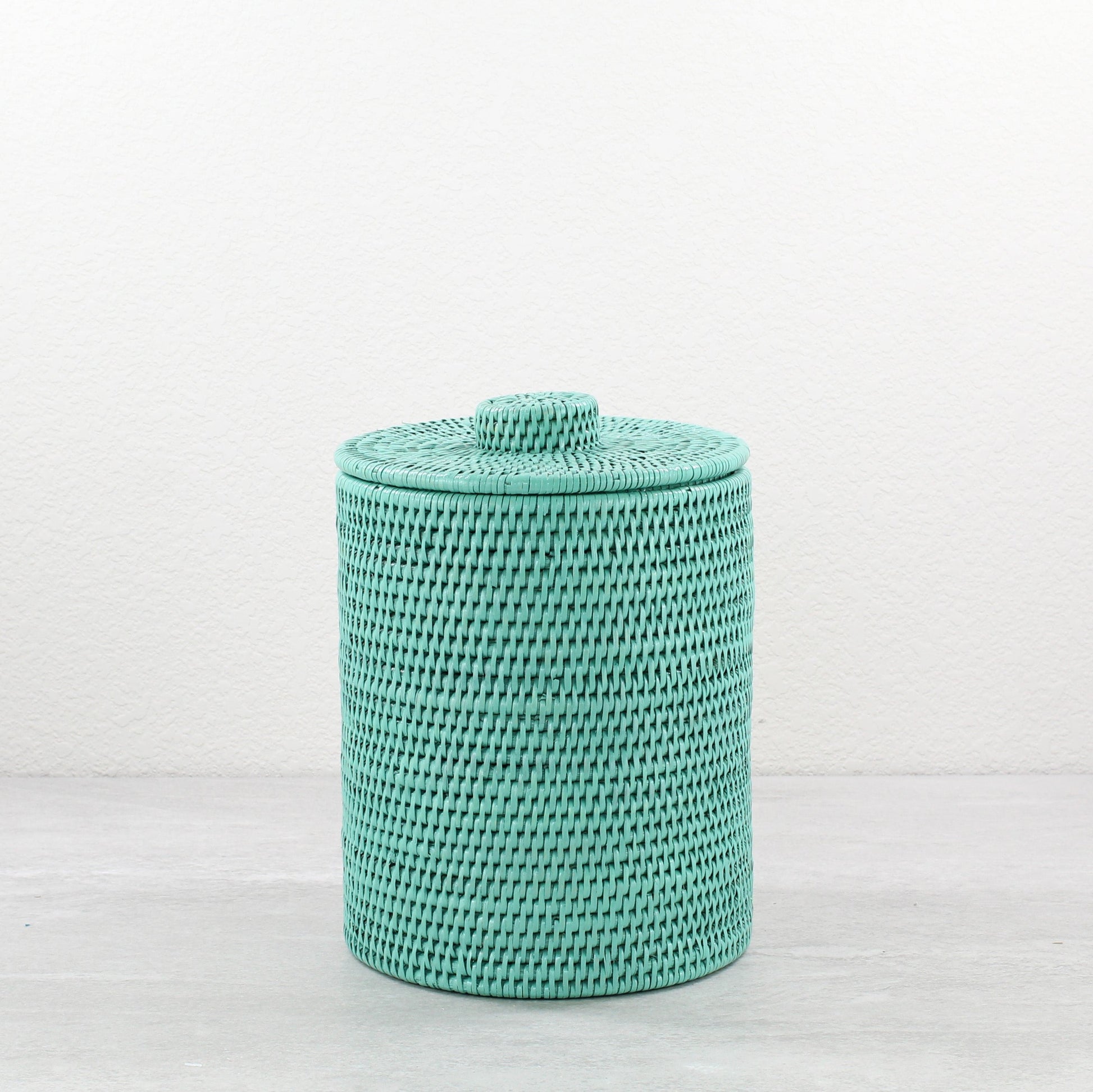 Rattan_Round_Waste_Bin_with_Lid_Plastic_Insert_-Sustainable_Home_Organizing-Turquoise
