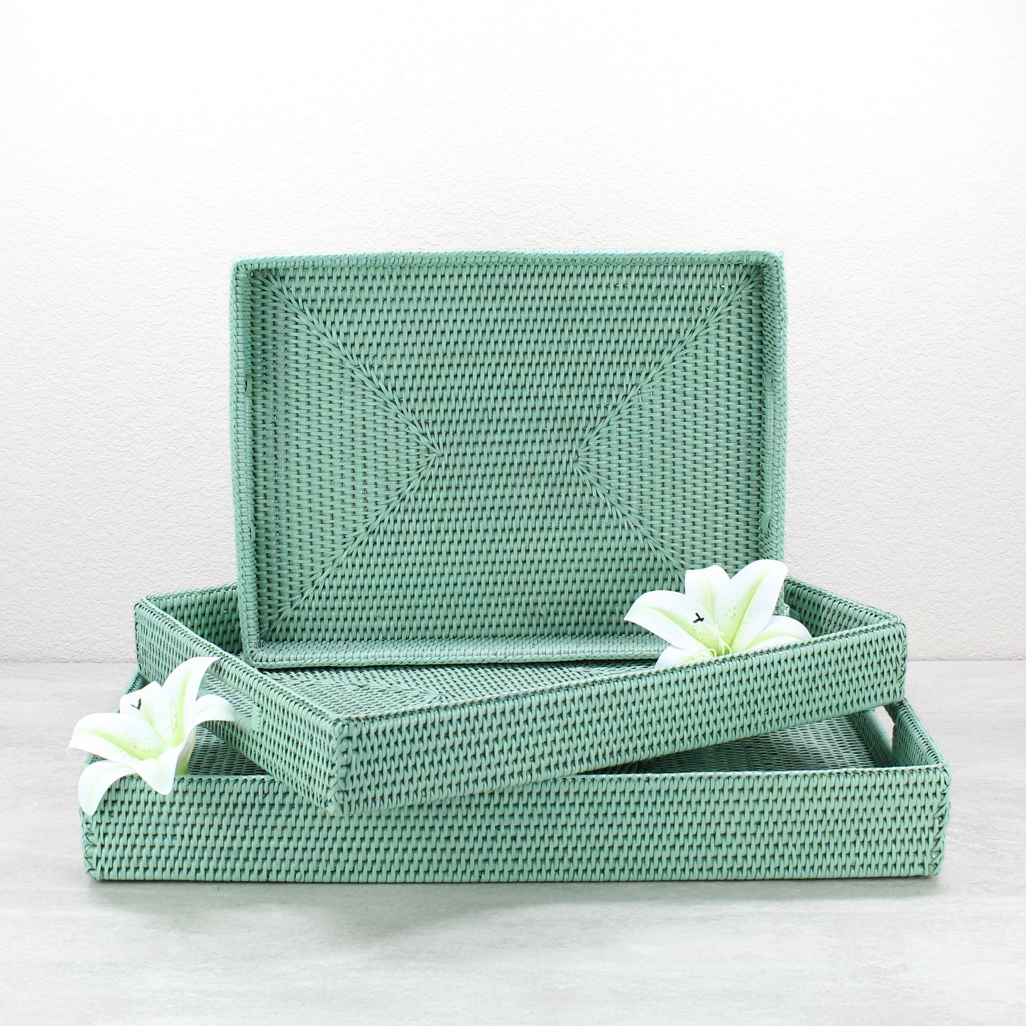 Rectangle-Rattan-Tray-Sustainable-Home-Organizing-Sage-Leaf-01-3-sizes