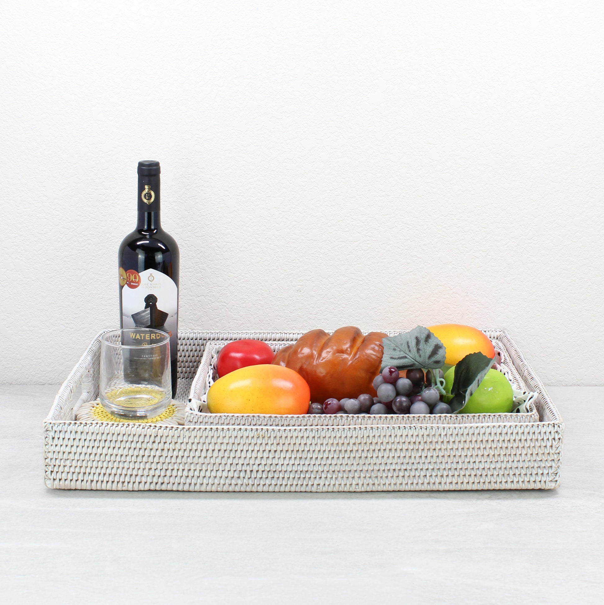 Rectangle-Rattan-Tray-with-Handles-Sustainable-Home-Organizing-Medium-Whitewash-12