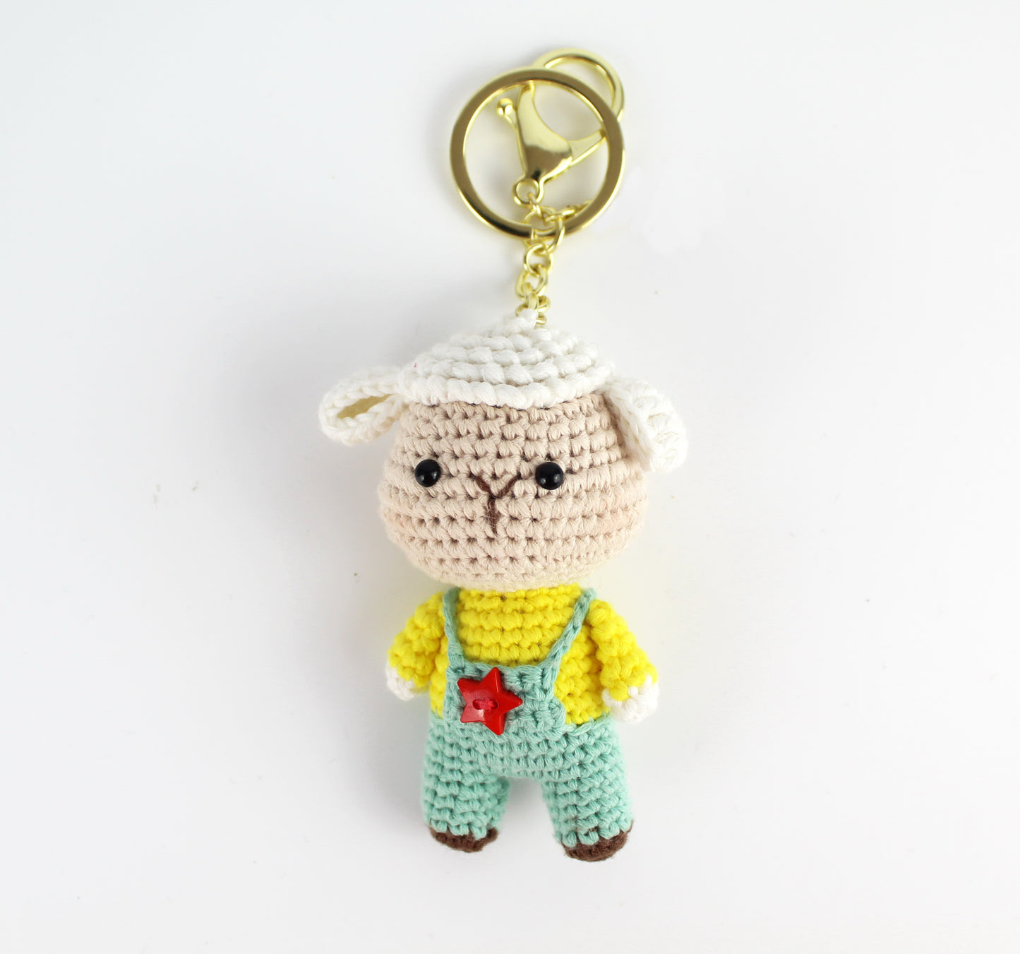 lamb-Amigurumi-Crochet-Bag Charm-Keychain-06