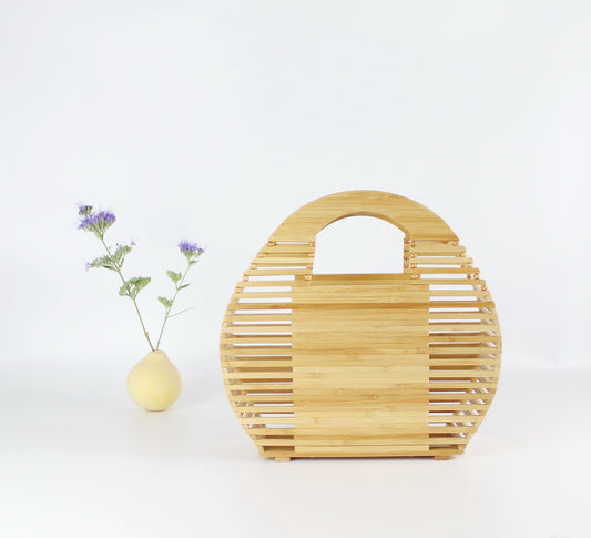 Bamboo Woven Bag - Eco Handcraft store