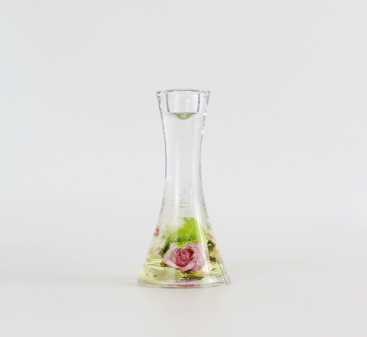 Artificial Flower Resin Candle Holder-B - Eco Handcraft store