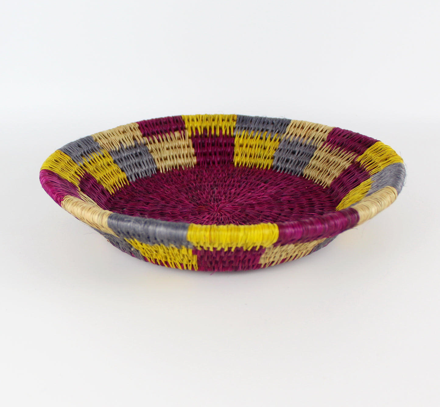 Hand Woven Nesting Bowl-11 in - Eco Handcraft store