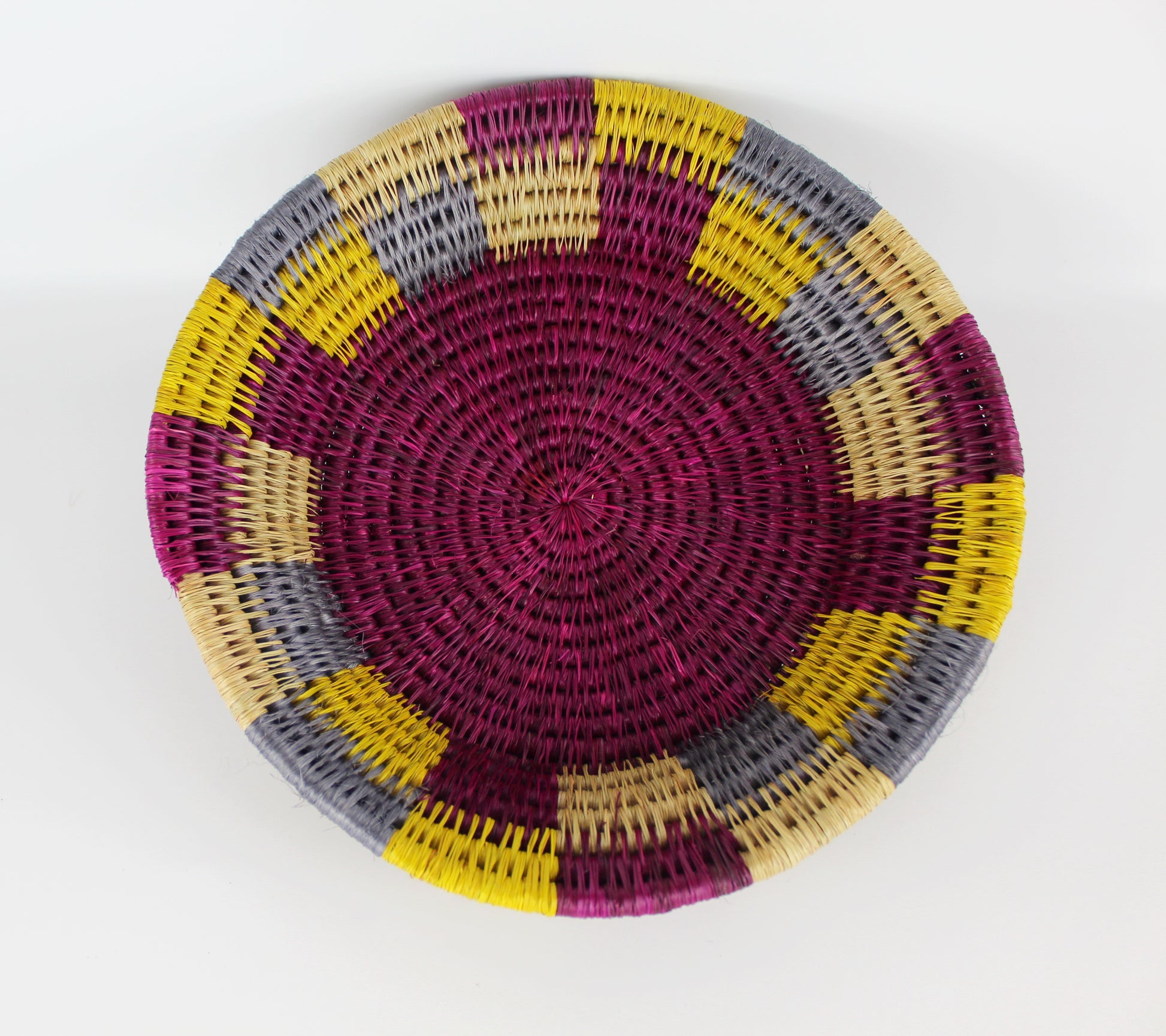 Hand Woven Nesting Bowl-11 in - Eco Handcraft store