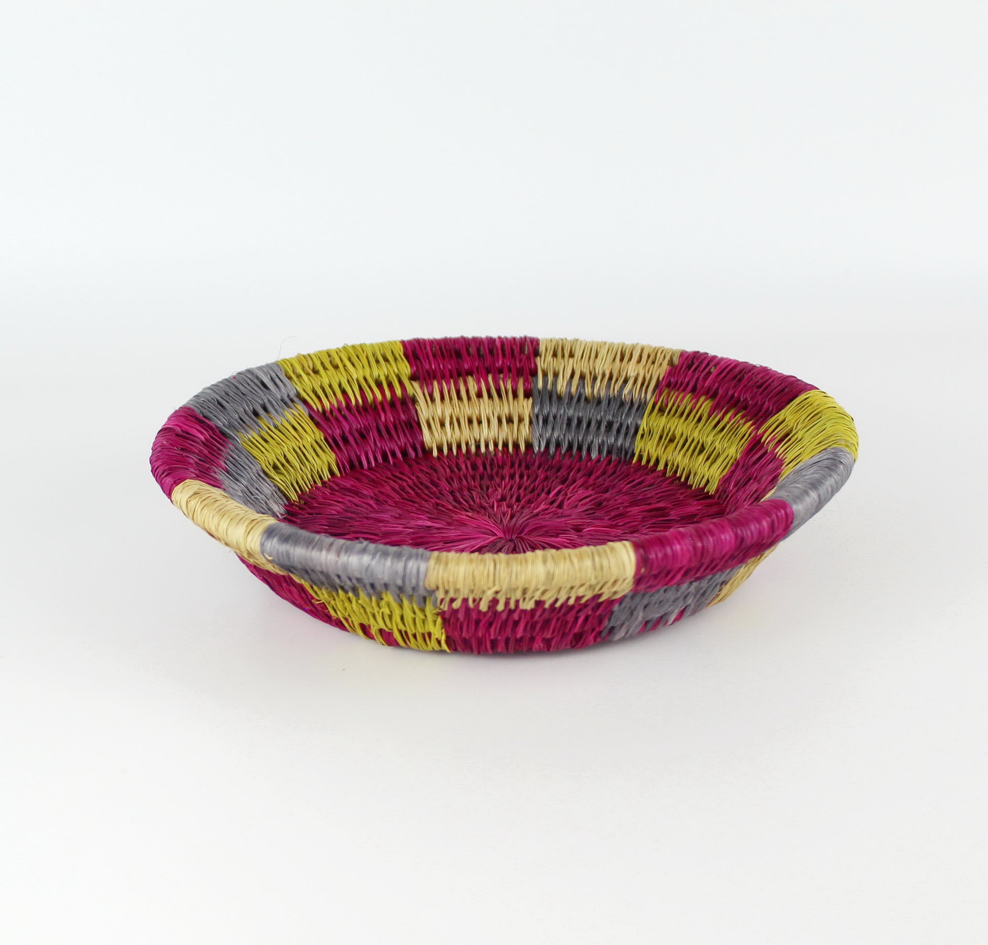 Hand Woven Nesting Bowl-8 in - Eco Handcraft store