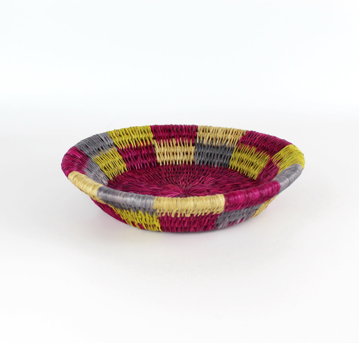 Hand Woven Nesting Bowl-8 in - Eco Handcraft store