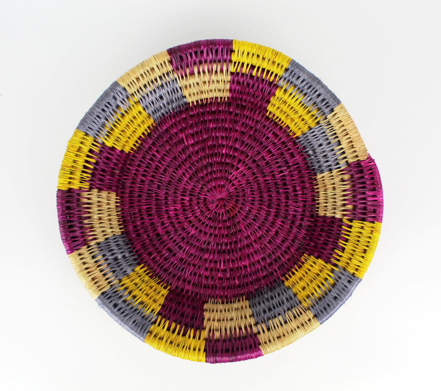 Hand Woven Nesting Bowl-8 in - Eco Handcraft store