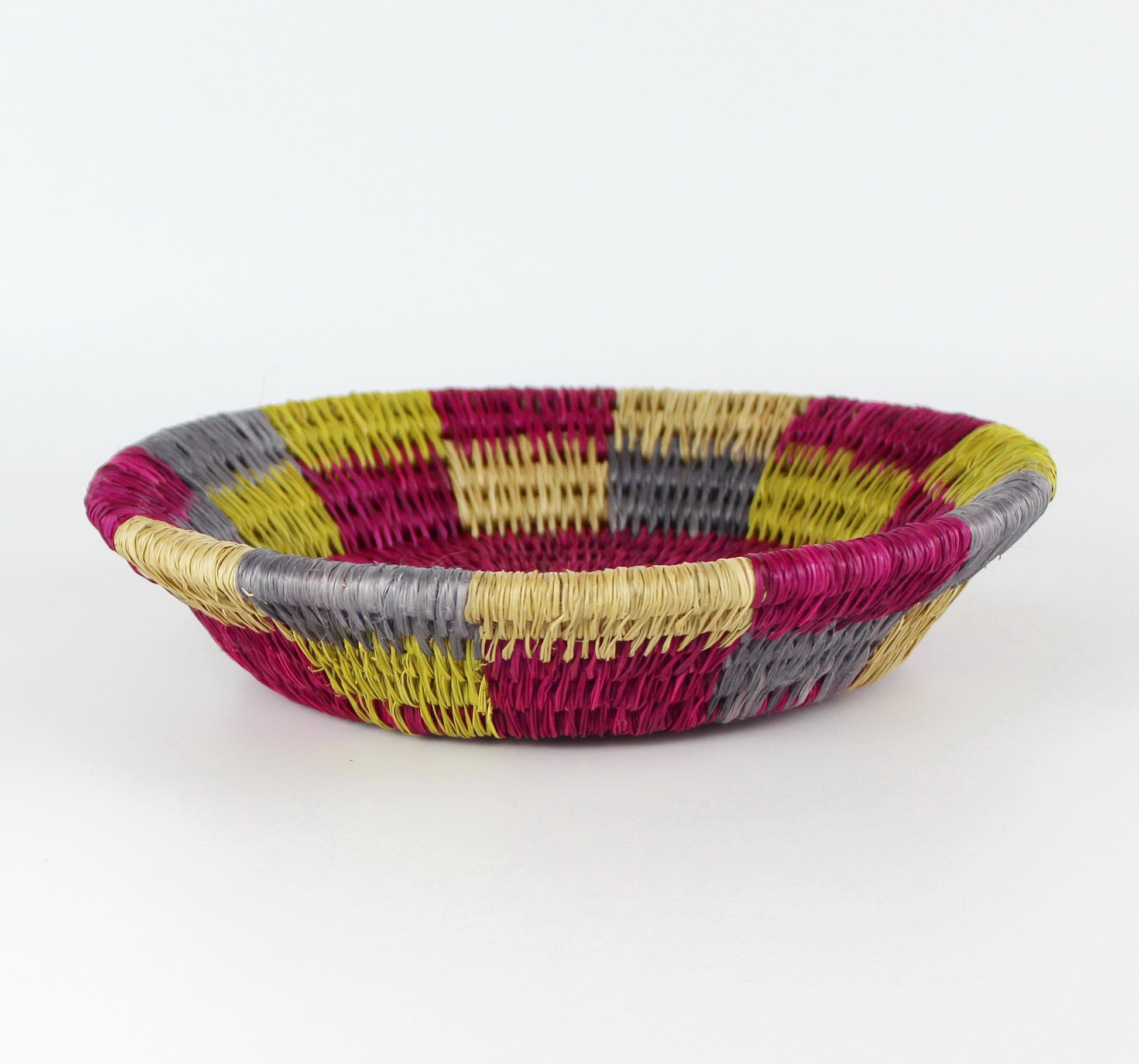 Hand Woven Nesting Bowl-8 in - Eco Handcraft store