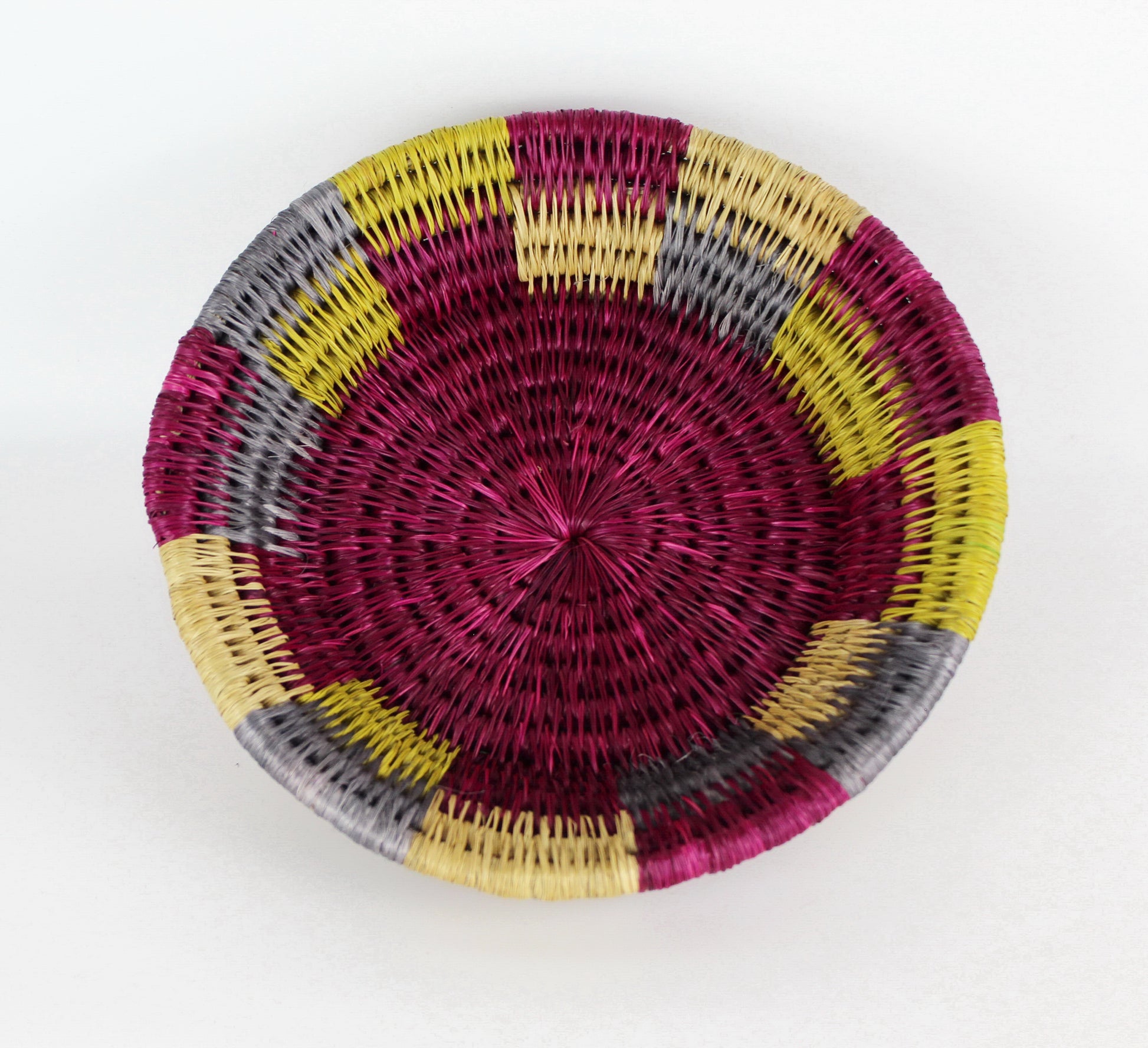 Hand Woven Nesting Bowl-8 in - Eco Handcraft store