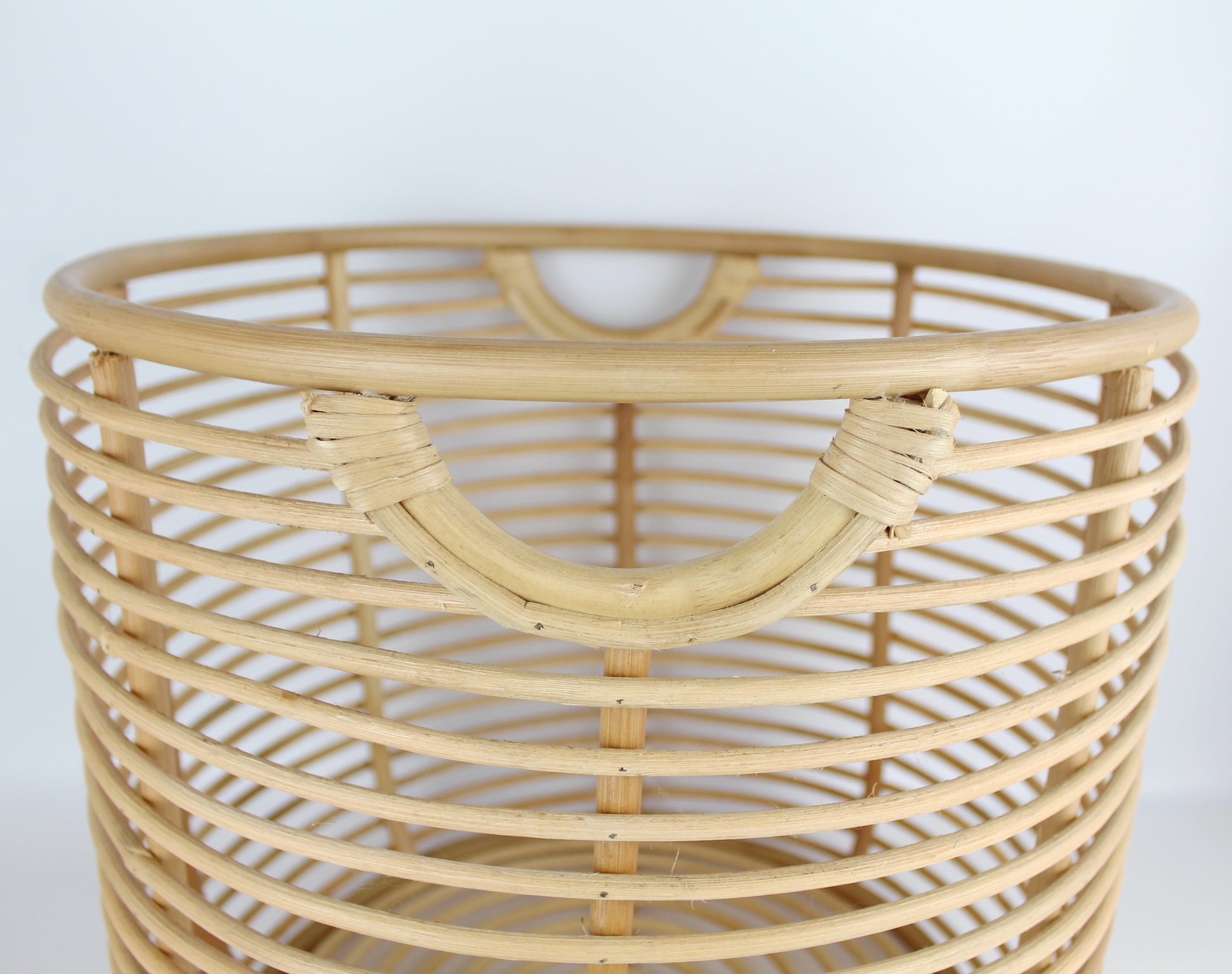 Handcrafted-Large-Rattan-Basket-handle-Eco Handcraft store