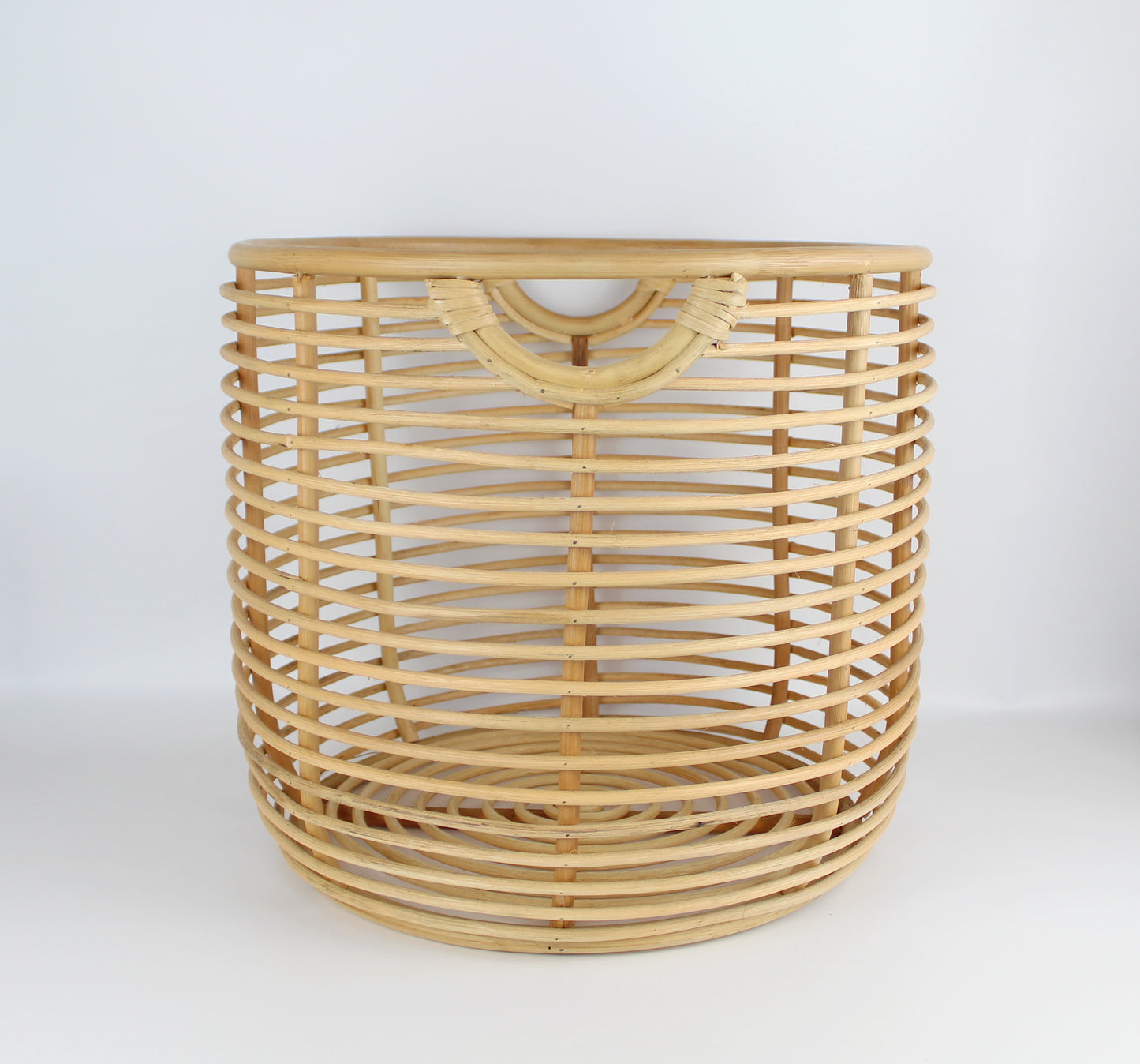 Handcrafted Large Rattan Basket-side1-Eco Handcraft store