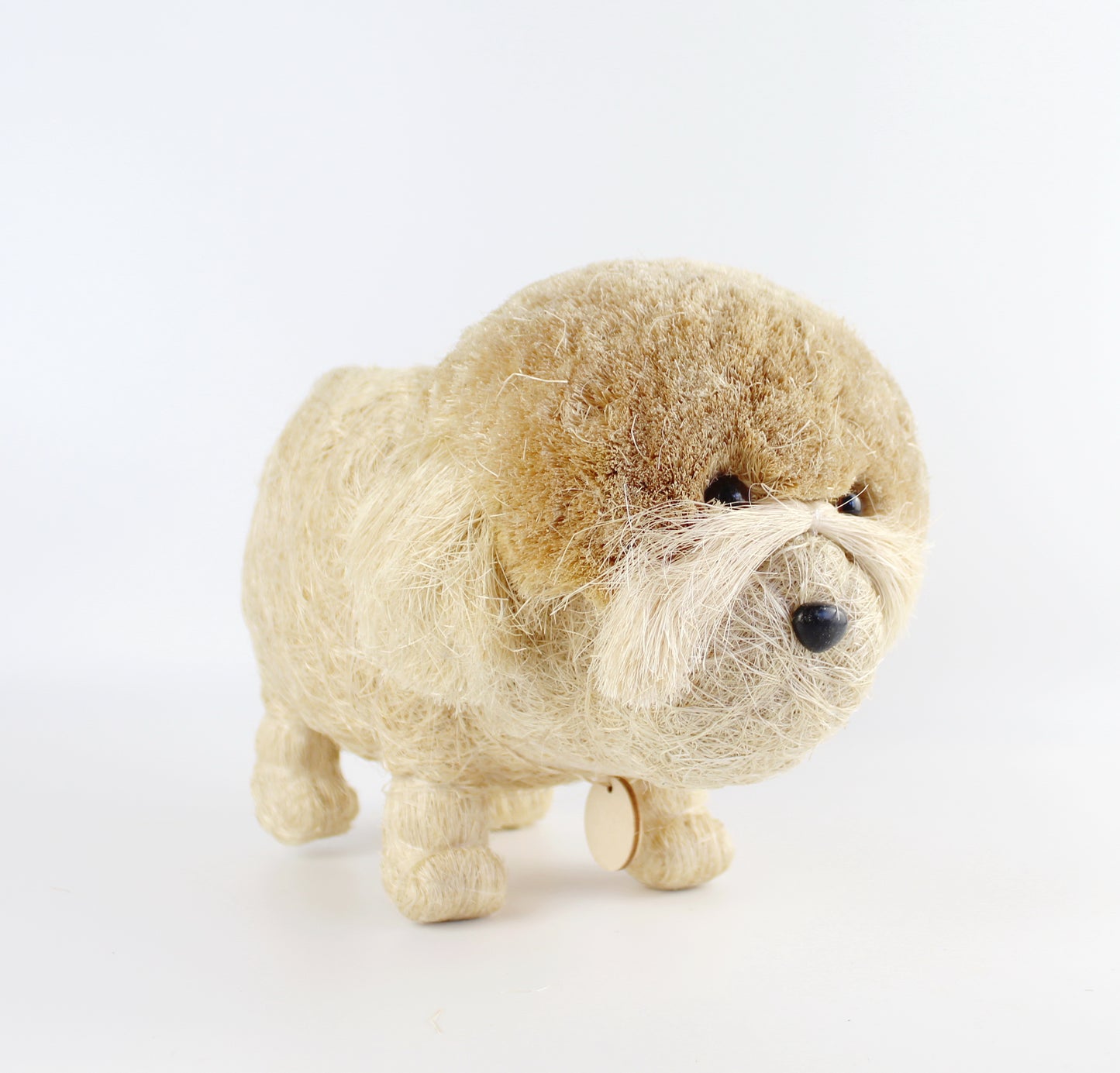 Handmade Coco Coira Animal Planter-Poodle - Eco Handcraft store