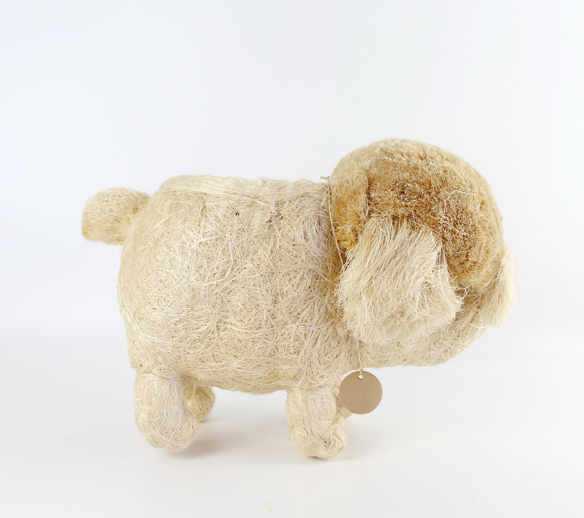 Handmade Coco Coira Animal Planter-Poodle - Eco Handcraft store