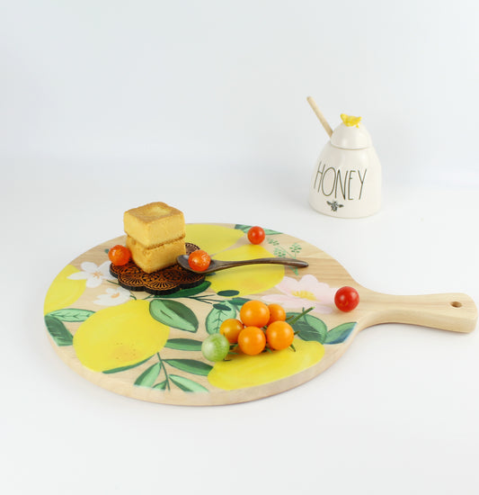 Jada Handcrafted Lemon Serving Board - Eco Handcraft store