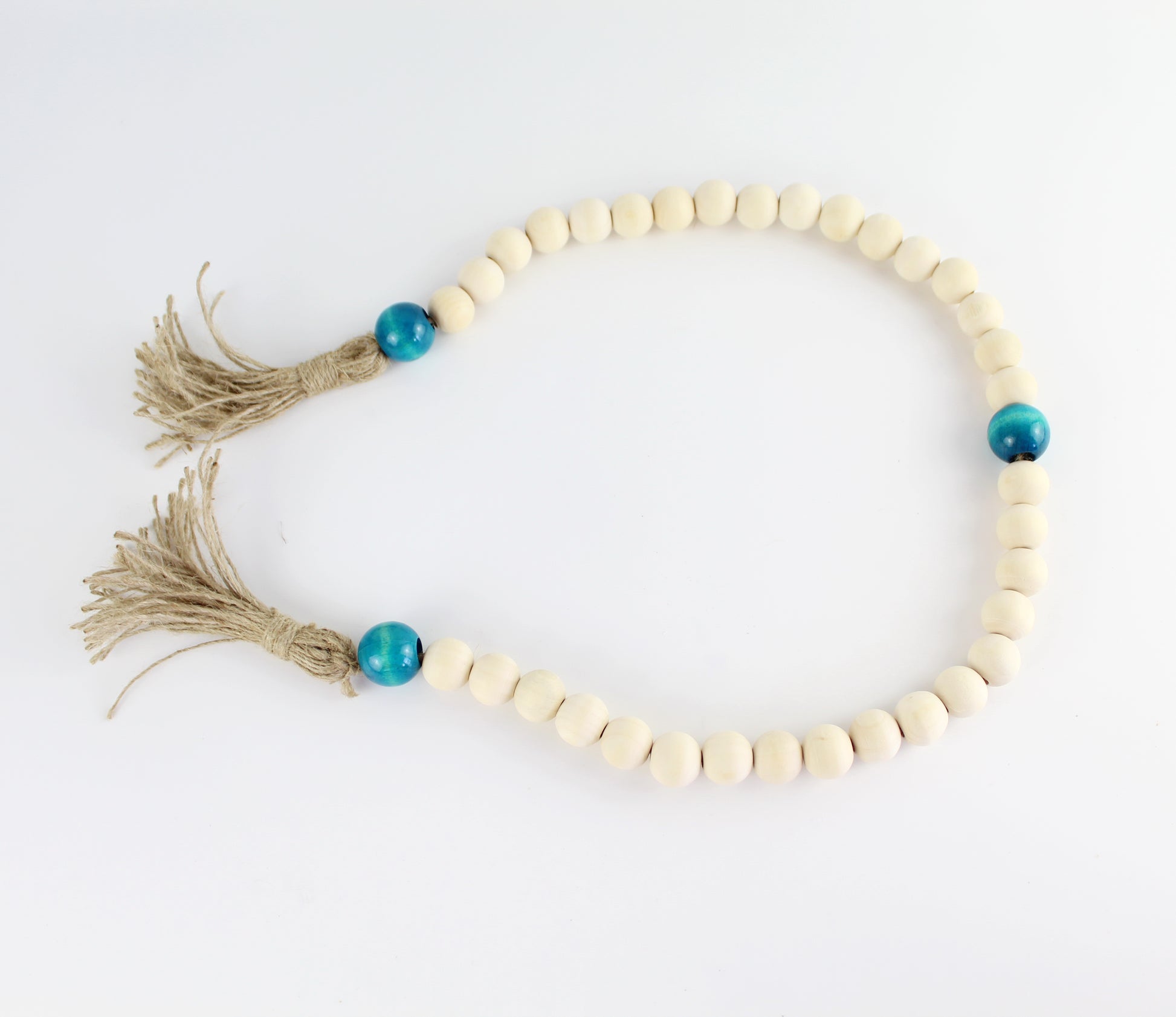 Isla Handmade Wood Beaded Garland - Eco Handcraft store