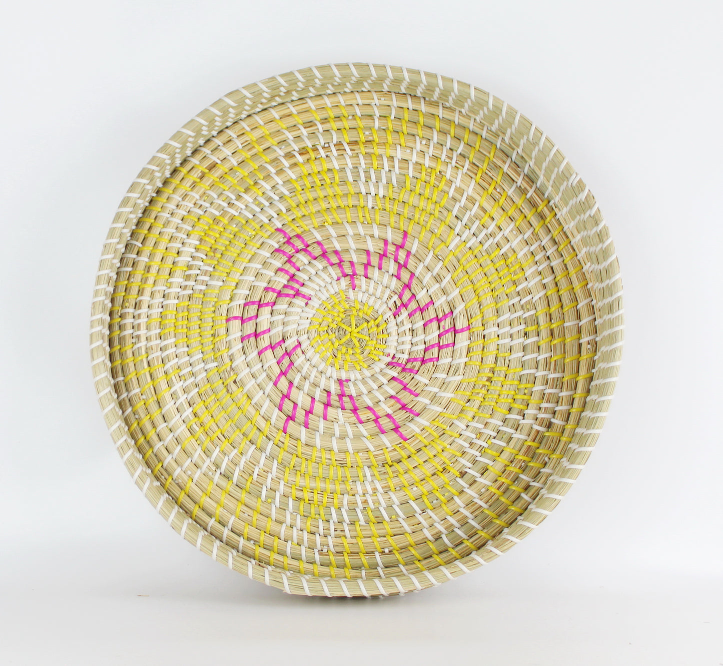 Natural Seagrass Woven Serving Tray - Eco Handcraft store