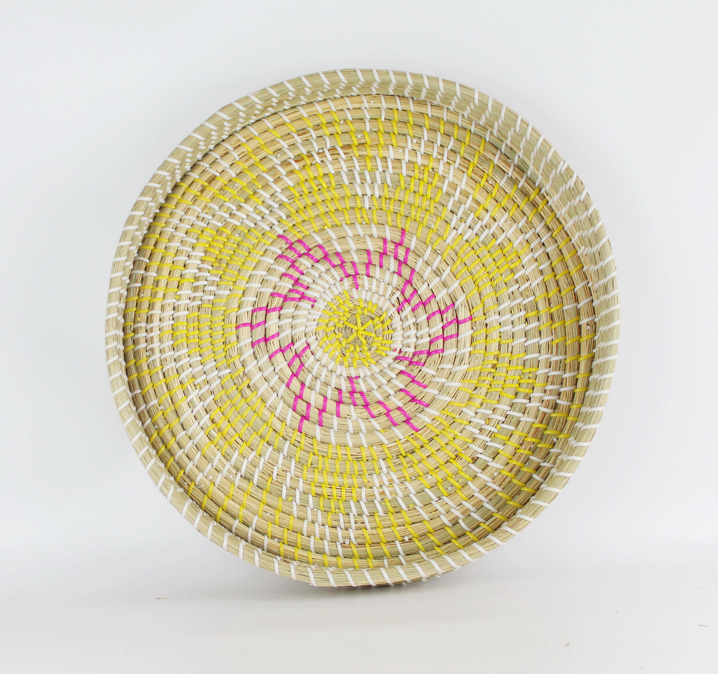 Natural Seagrass Woven Serving Tray - Eco Handcraft store