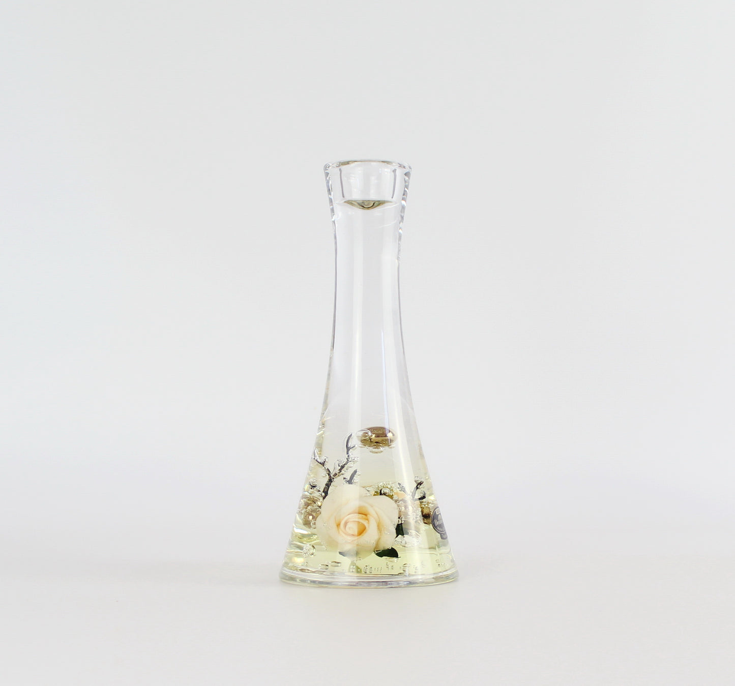 Artificial Flower Resin Candle Holder-A - Eco Handcraft store