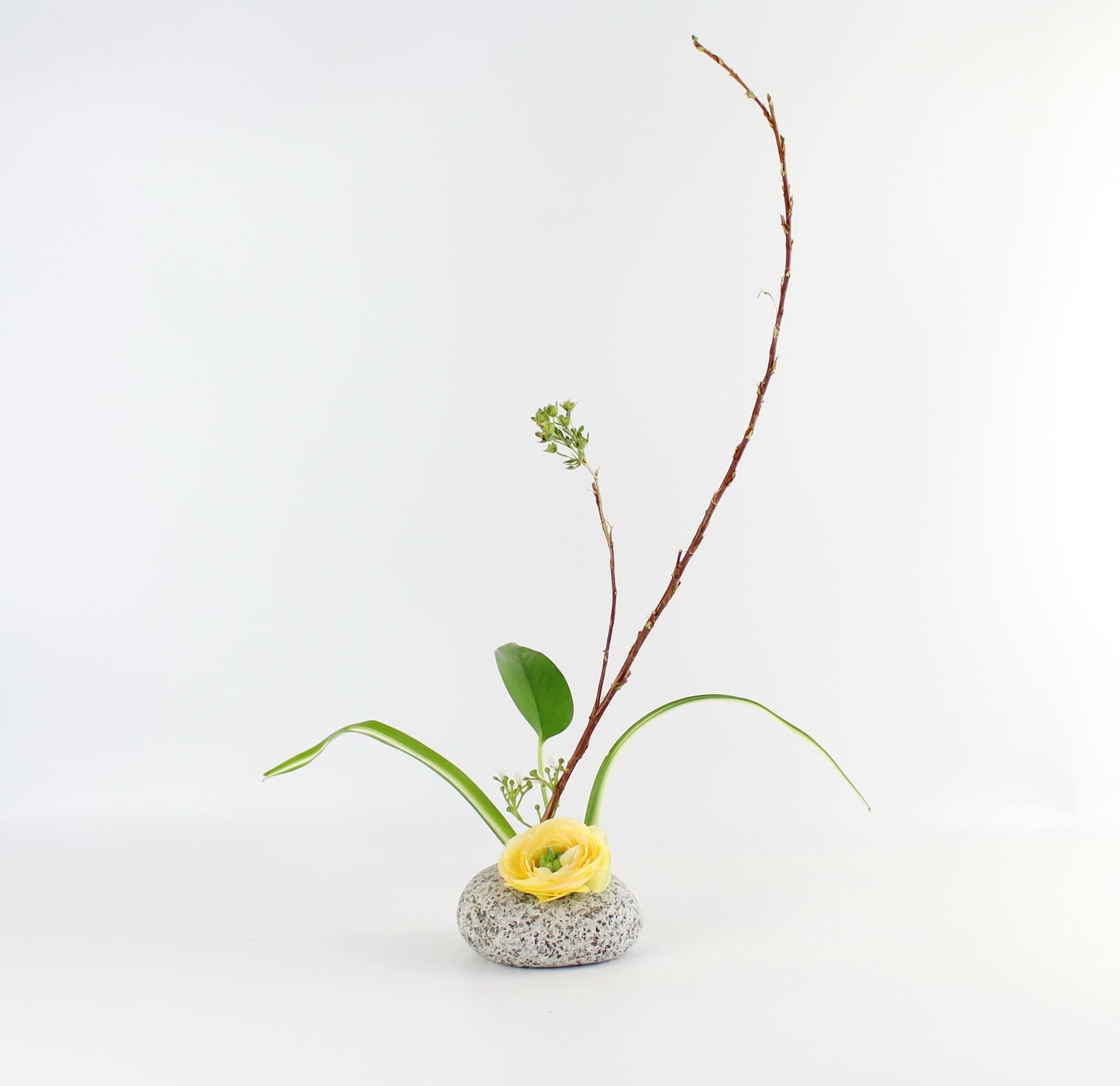 Beach Stone Ikebana Vase - Eco Handcraft store