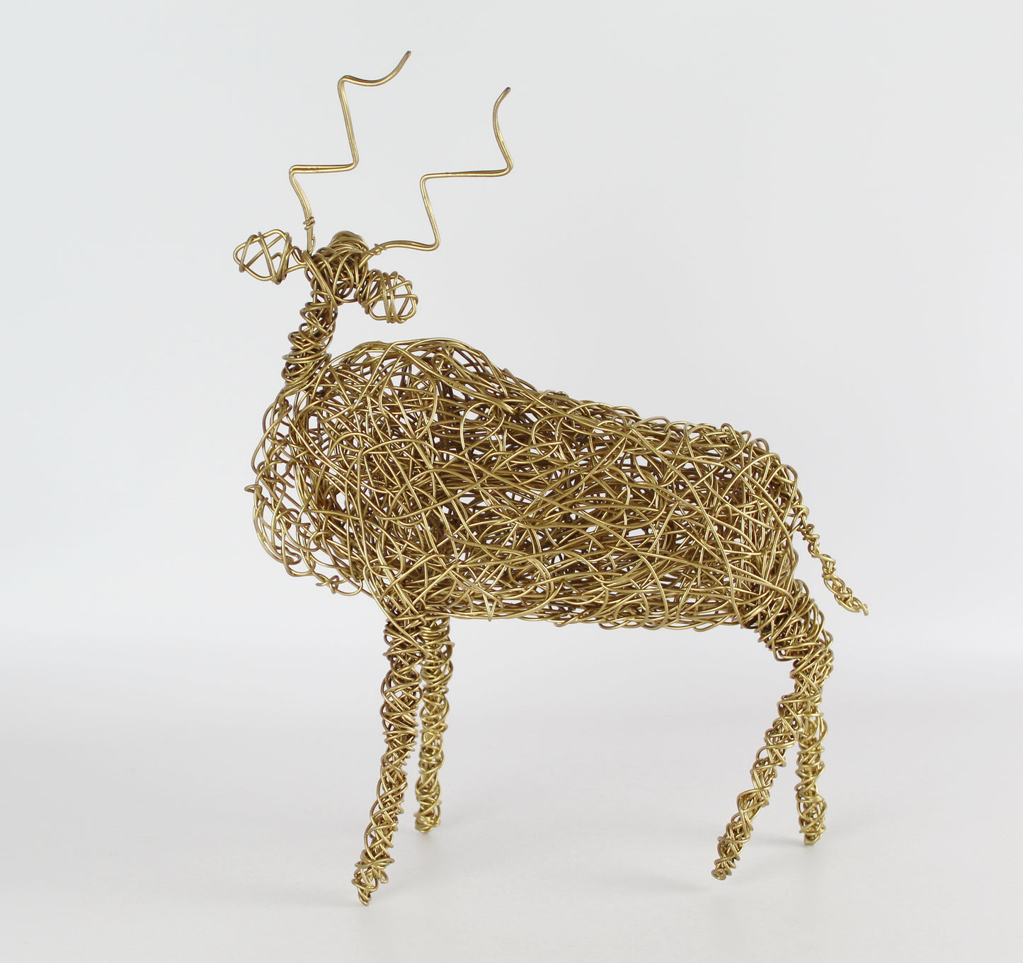 Wire Handmade Kudu Sculpture - Eco Handcraft store