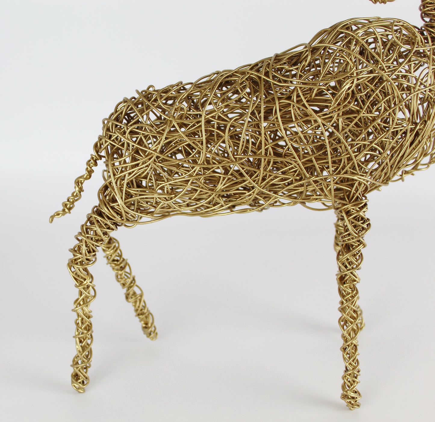 Wire Handmade Kudu Sculpture - Eco Handcraft store