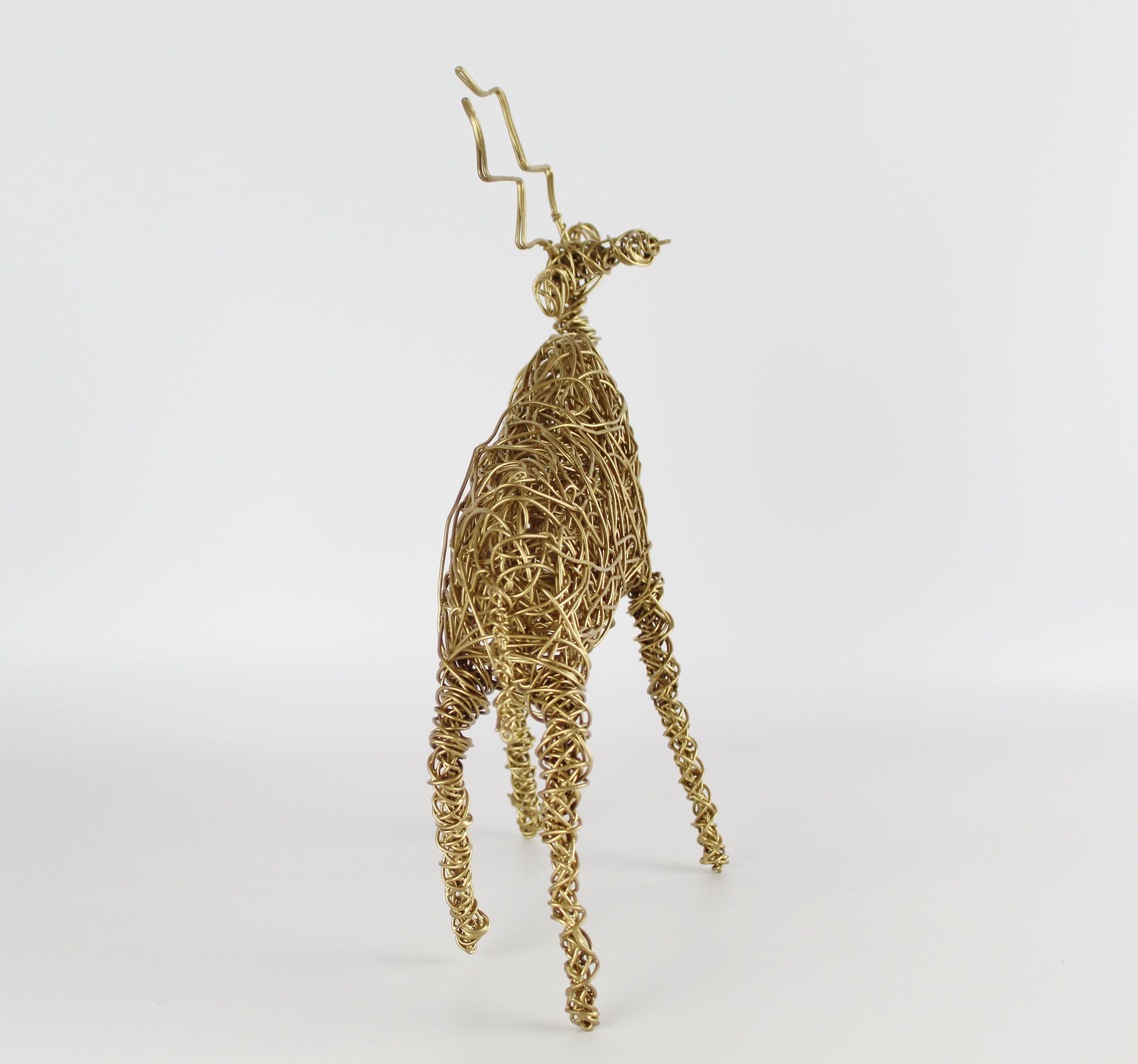 Wire Handmade Kudu Sculpture - Eco Handcraft store