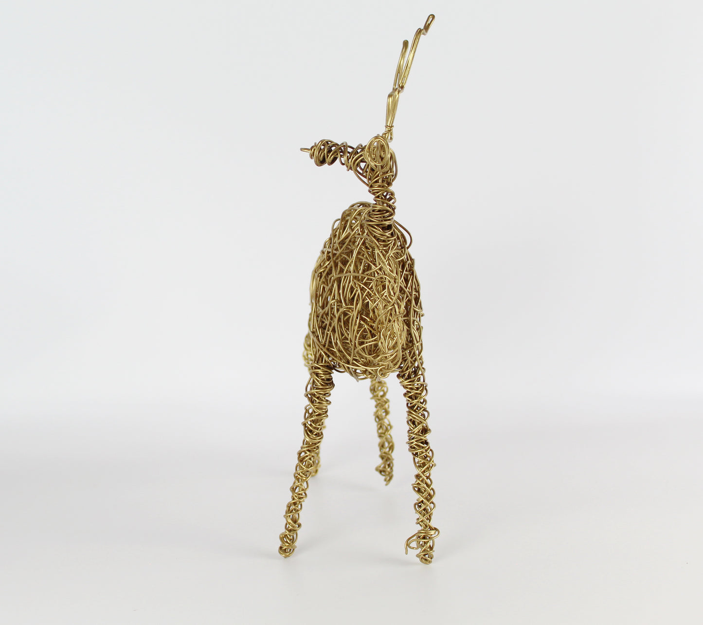 Wire Handmade Kudu Sculpture - Eco Handcraft store