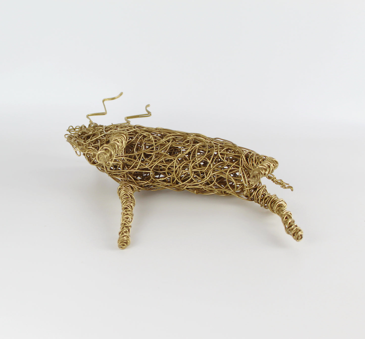 Wire Handmade Kudu Sculpture - Eco Handcraft store